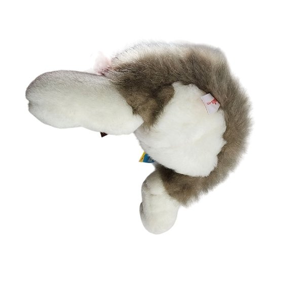 Vtg NOS Easter Unlimited Easter Pet Plush Bunny Rabbit 12" Stuffed Animal Rare - Picture 3 of 14